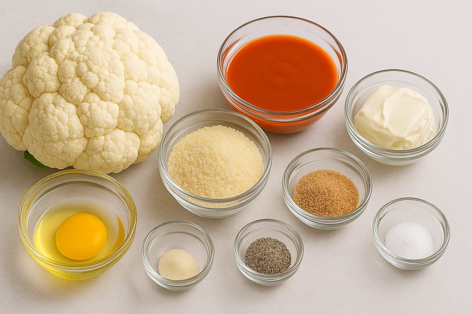 Buffalo Cauliflower Bites keto-friendly meal ingredients