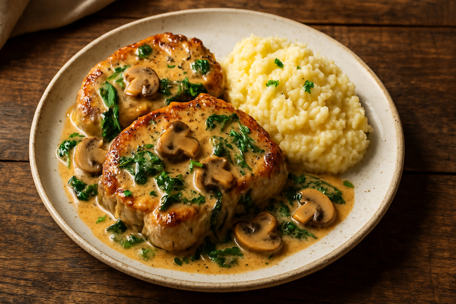 Creamy-Garlic-Butter-Pork-Chops-with-Spinach-and-Mushrooms-main-01