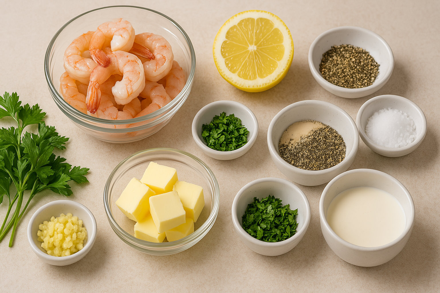 Creamy-Garlic-Butter-Prawns-ingredients-01