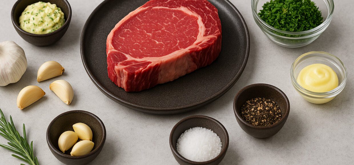 Garlic-Butter-Ribeye-Steak-ingredients-01