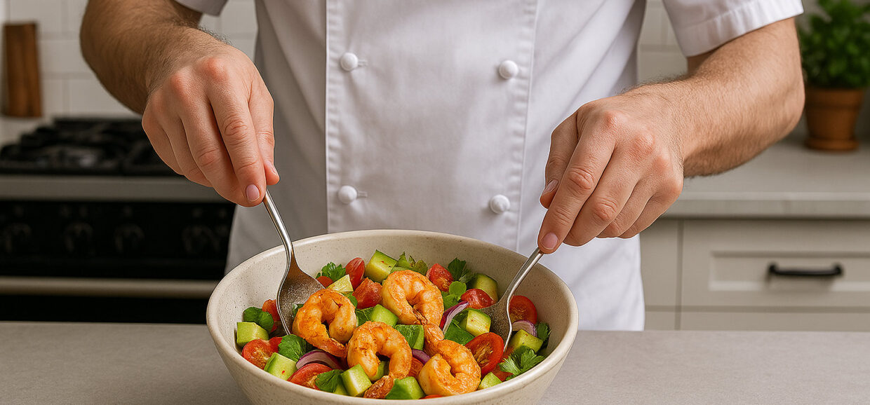 Keto-Spicy-Prawn-and-Avocado-Salad-step-02