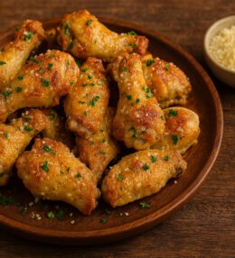 Parmesan Butter Chicken Wings